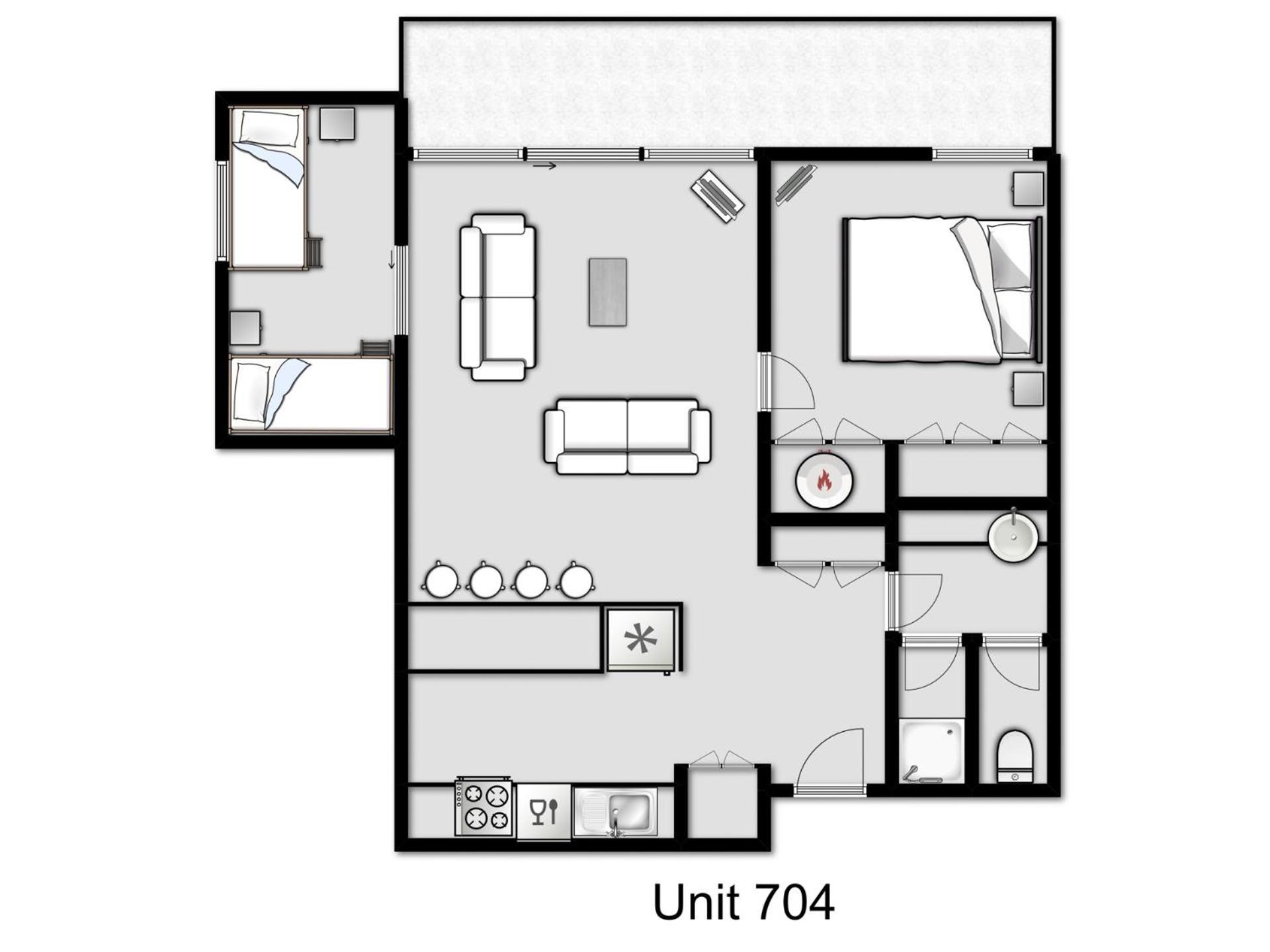 Chalet Apartments - Mt Buller Apartment Rentals Mount Buller Rom bilde