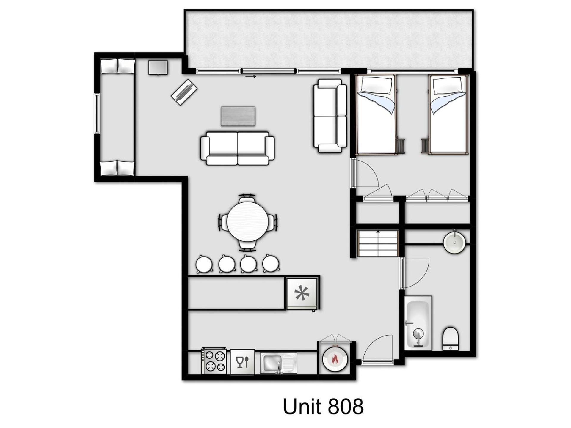 Chalet Apartments - Mt Buller Apartment Rentals Mount Buller Rom bilde