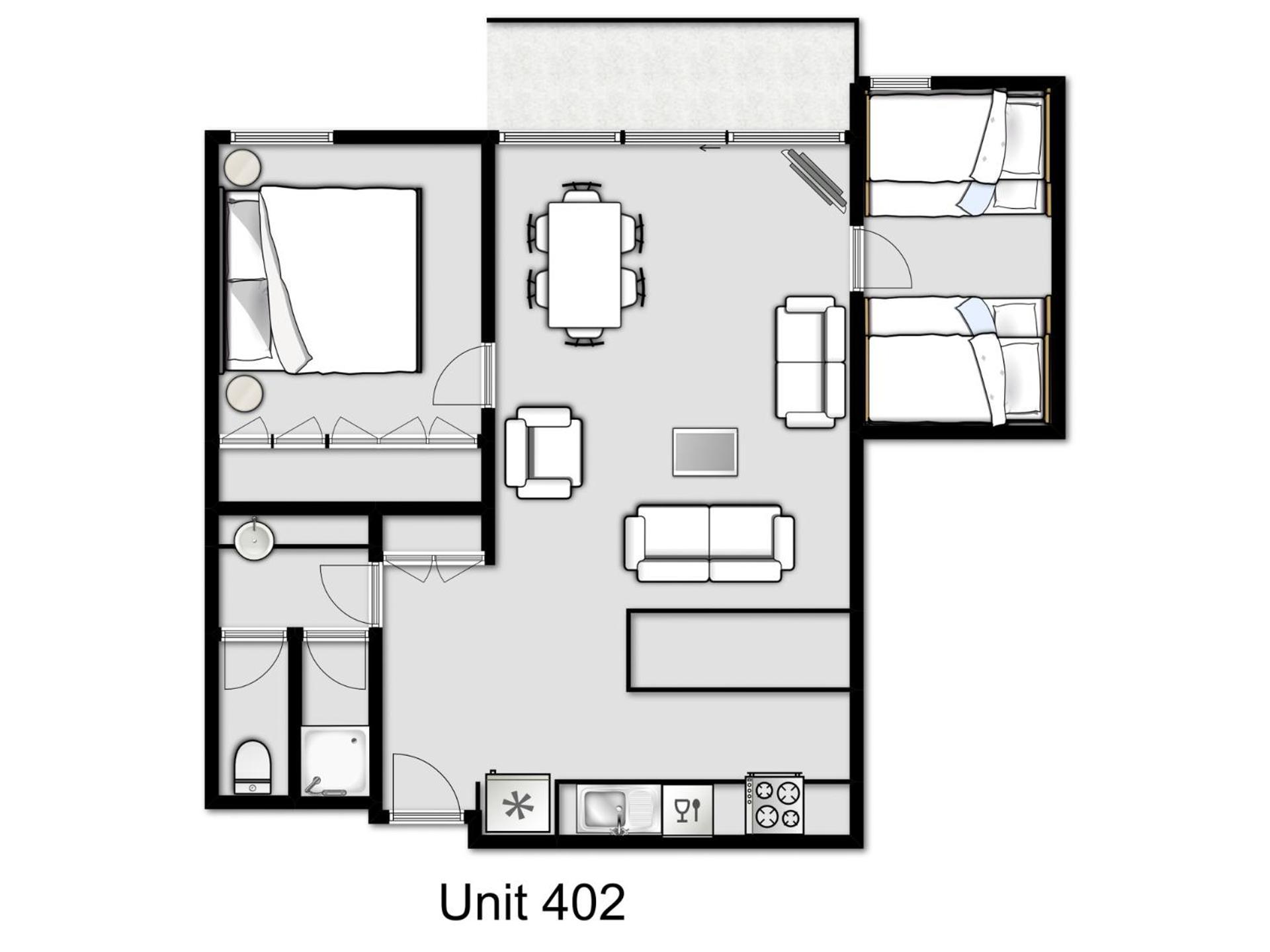 Chalet Apartments - Mt Buller Apartment Rentals Mount Buller Rom bilde